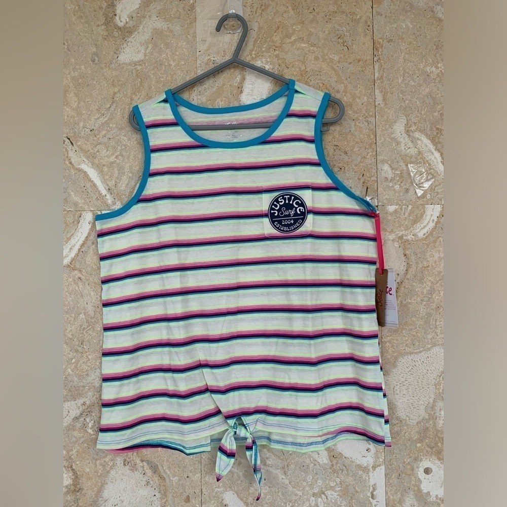 Justice Girl’s Plus Sleeveless Shirt